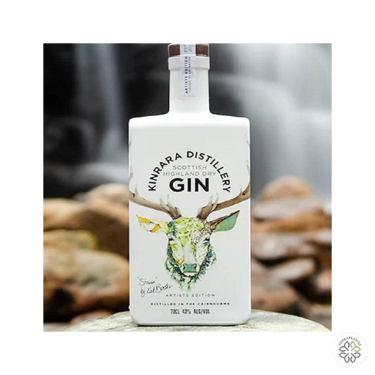 Kinrara Scottish Highland Dry Gin - Artist Edition Stag 5cl 43% - Threaplands [optimised-1040-watermarked]