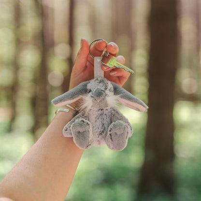 Wrendale Rabbit Plush Keyring Rosie
