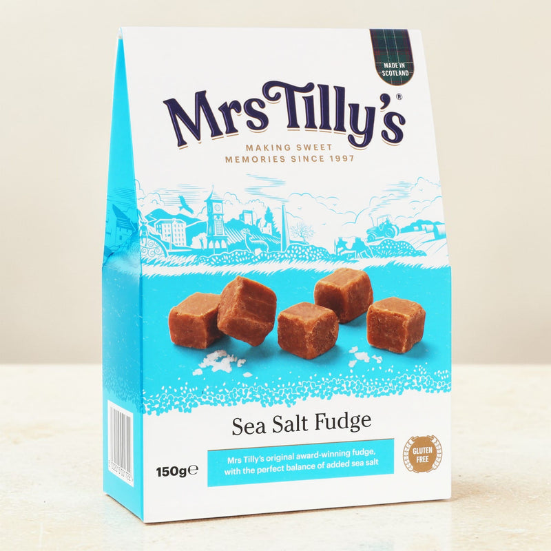 Mrs Tilly's Sea Salt Fudge 150g