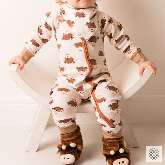 Blade & Rose- Neutral Hamish Zip Up Romper 06-12 months [optimised-1040-watermarked]