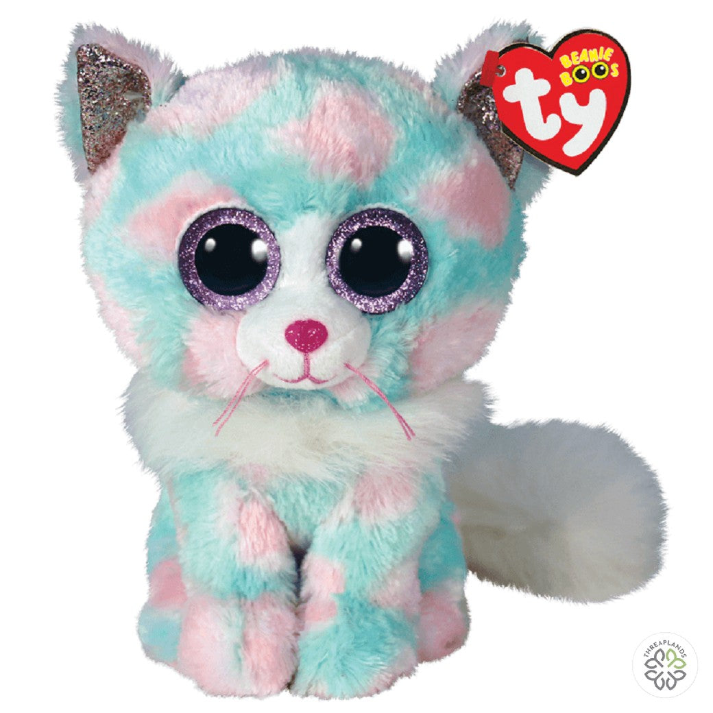 Ty Beanie Boo - Opal Cat - Regular [optimised-1040-watermarked]