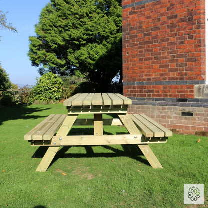 Deluxe A-Frame Picnic Table 180cm [optimised-1040-watermarked]