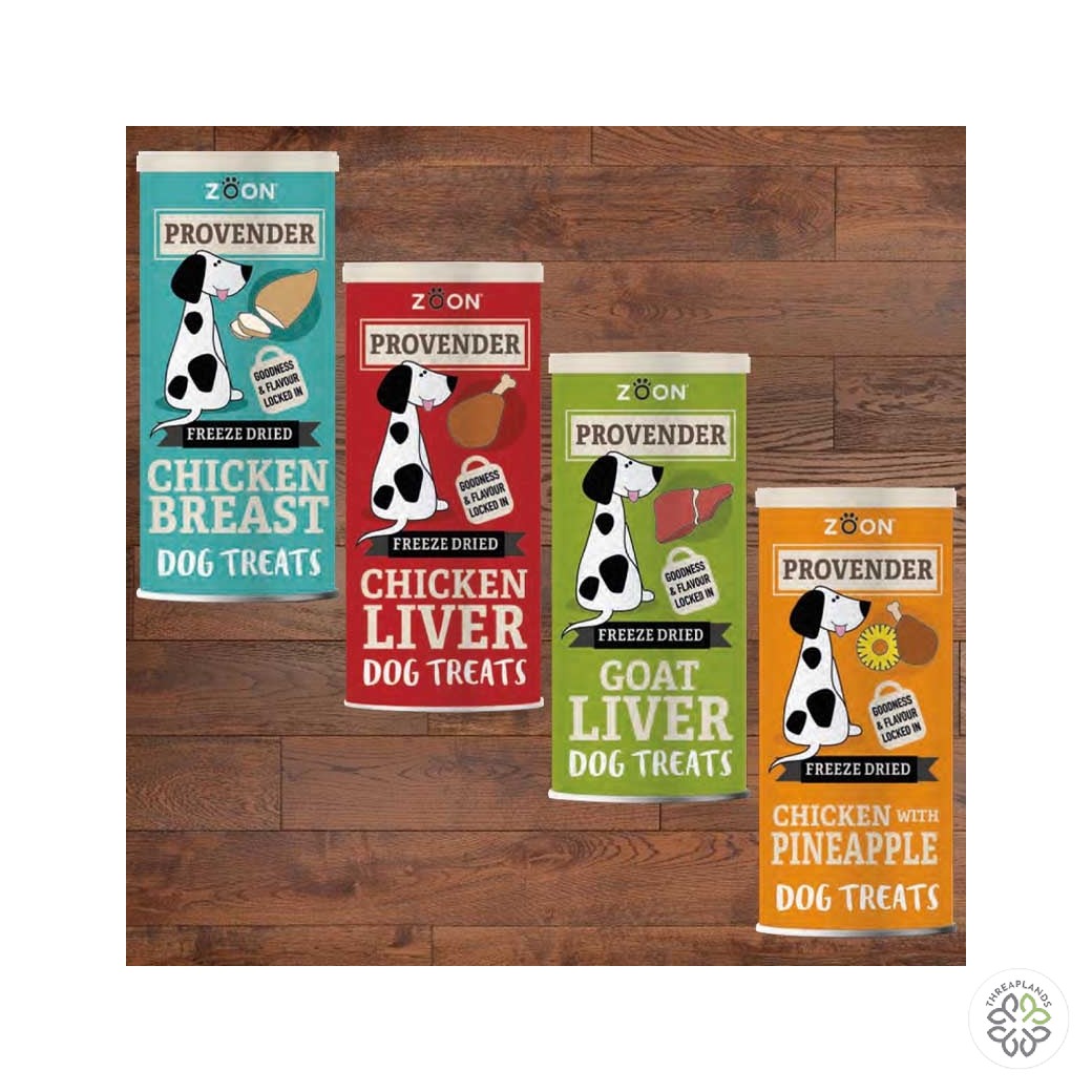 Provender Freeze Dried Dog Treats Chicken & Pineapple 40g [optimised-1040-watermarked]