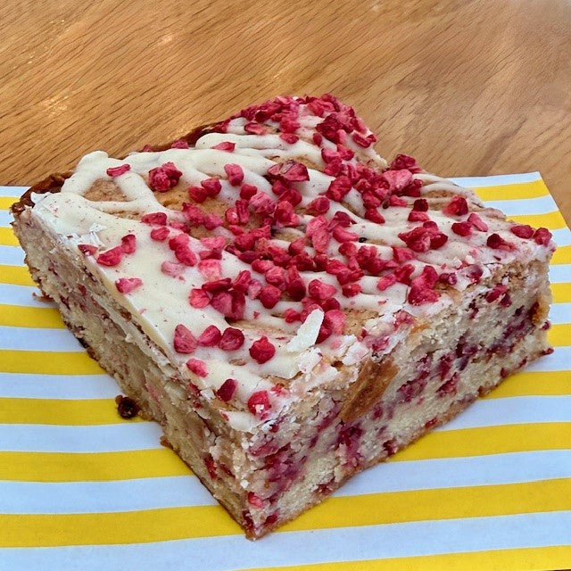 Raspberry & White Chocolate Blondie  (4 For £12)