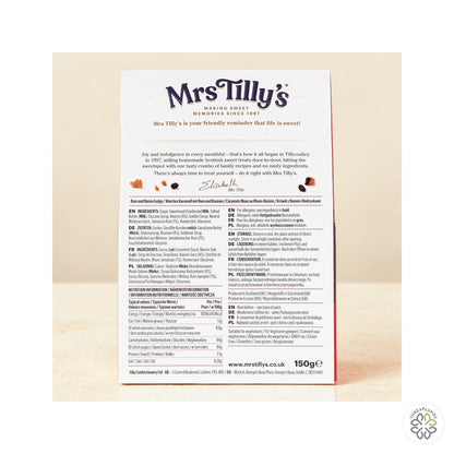 Mrs Tilly's Rum and Raisin Fudge 150g [optimised-1040-watermarked]