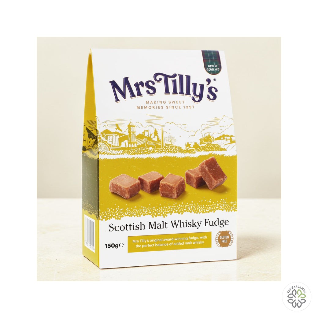 Mrs Tilly's Scottish Malt Whisky Fudge 150g [optimised-1040-watermarked]