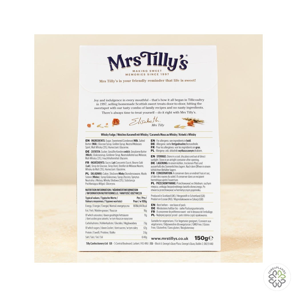 Mrs Tilly's Scottish Malt Whisky Fudge 150g [optimised-1040-watermarked]
