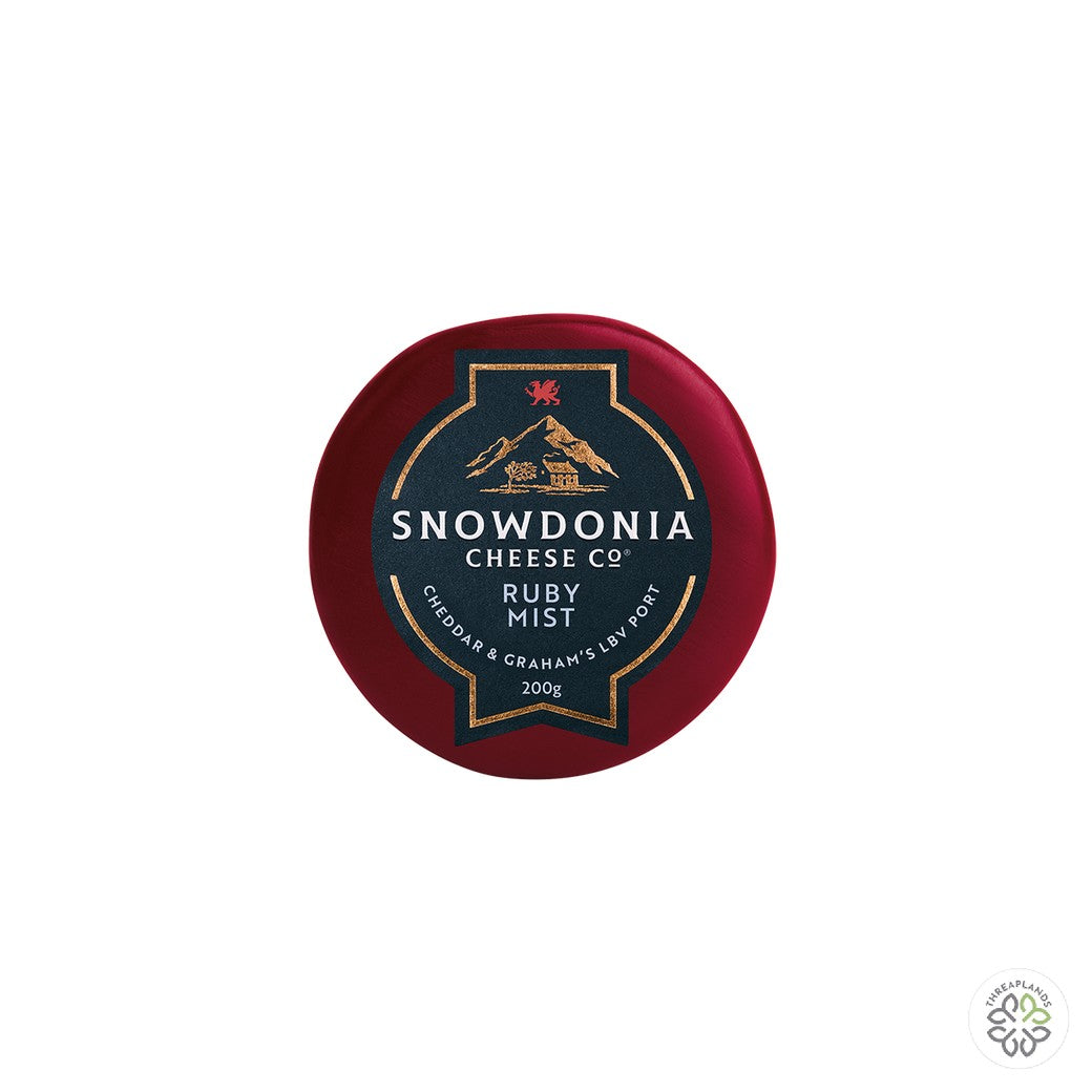 Snowdonia - Ruby Mist Small (Wax Truckle) 200g [optimised-1040-watermarked]