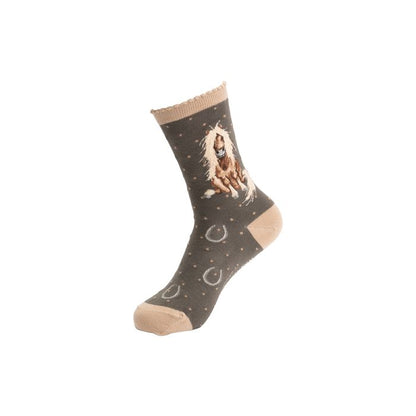 Wrendale Horse Sock Gloria