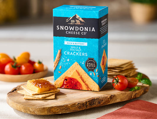 Snowdonia - Sea Salt & Spelt Crackers