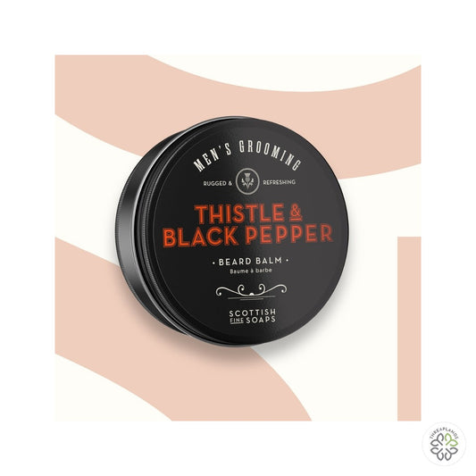 Thistle & Black Pepper Beard Balm 95ml - Threaplands [optimised-1040-watermarked]