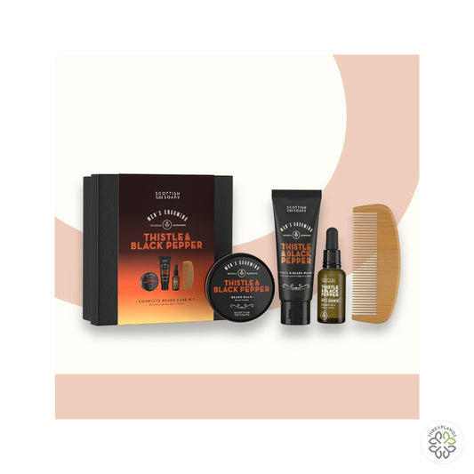 Thistle & Black Pepper Beard Care Kit - Threaplands [optimised-1040-watermarked]