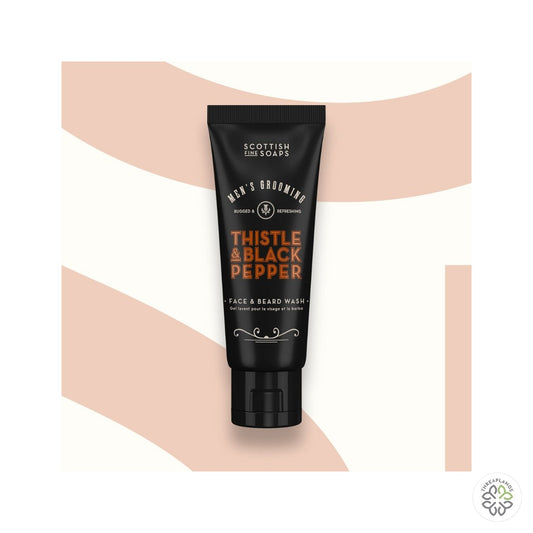 Thistle & Black Pepper Face & Beard Wash 75ml [optimised-1040-watermarked]