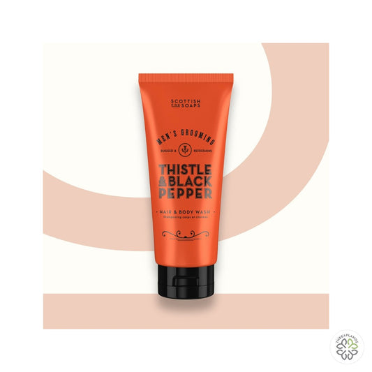Thistle & Black Pepper Hair & Body Wash 200ml - Threaplands [optimised-1040-watermarked]