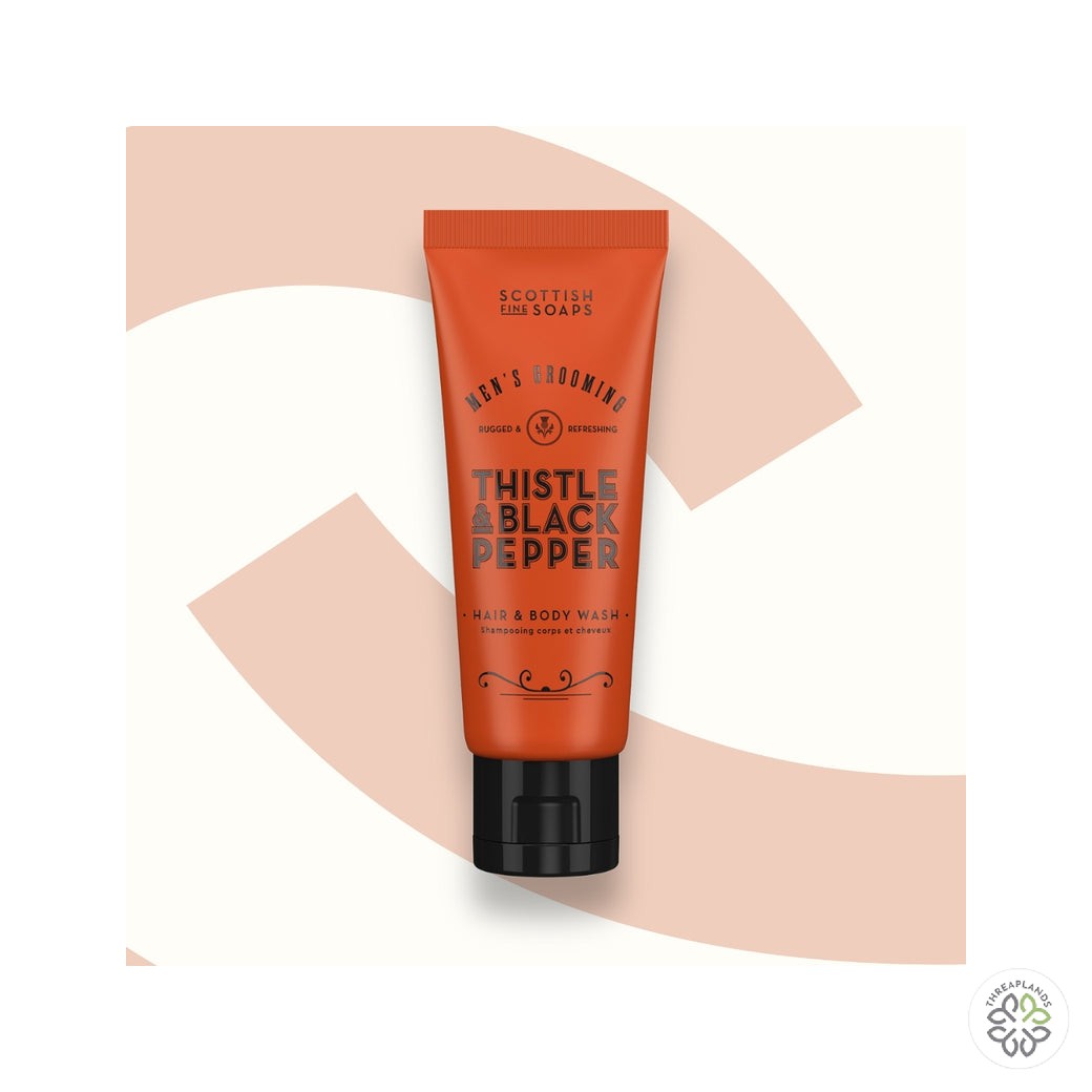 Thistle & Black Pepper Hair & Body Wash 75ml [optimised-1040-watermarked]