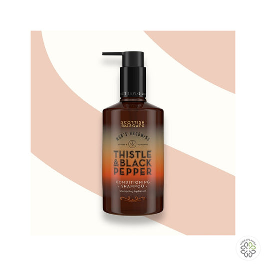 Thistle & Black Pepper Shampoo 300ml - Threaplands [optimised-1040-watermarked]