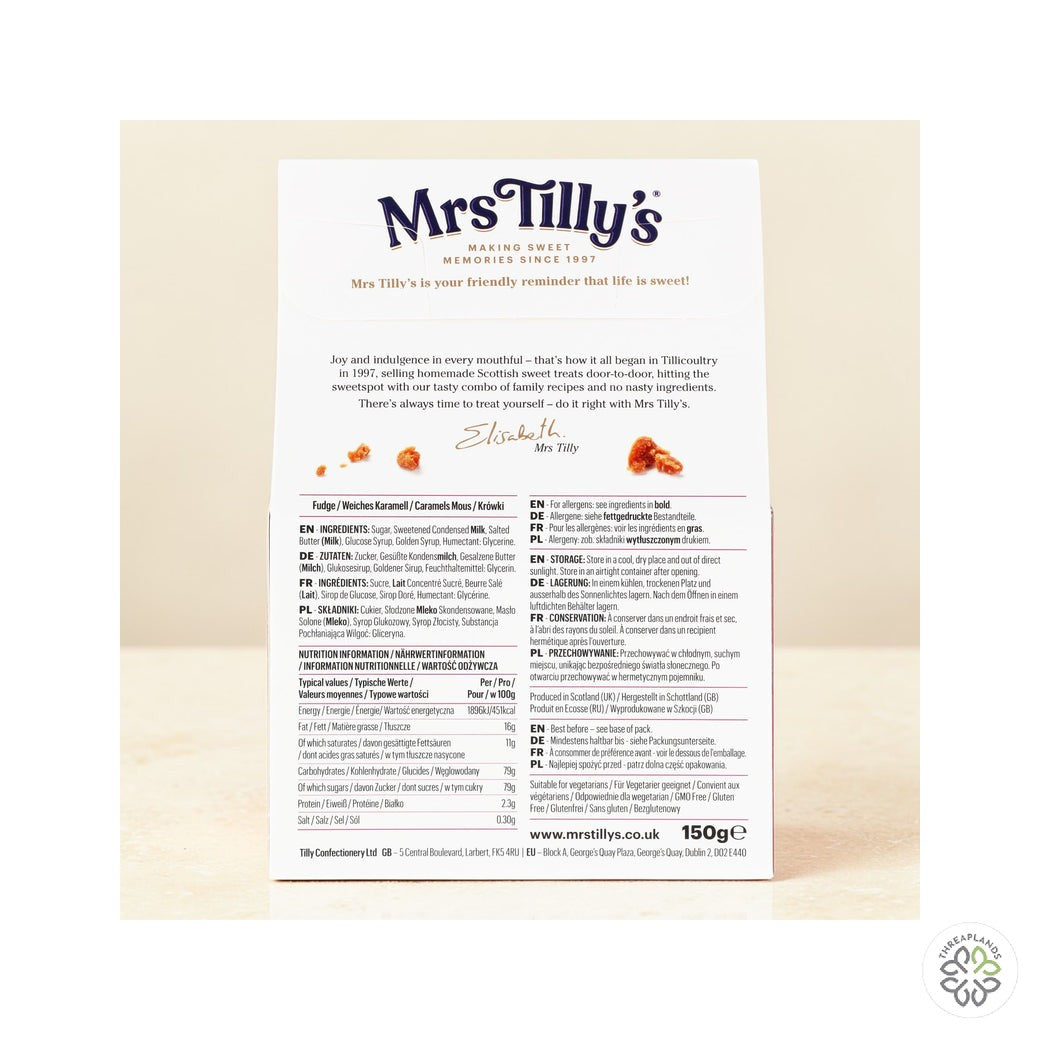 Mrs Tilly's Original Scottish Fudge 150g [optimised-1040-watermarked]