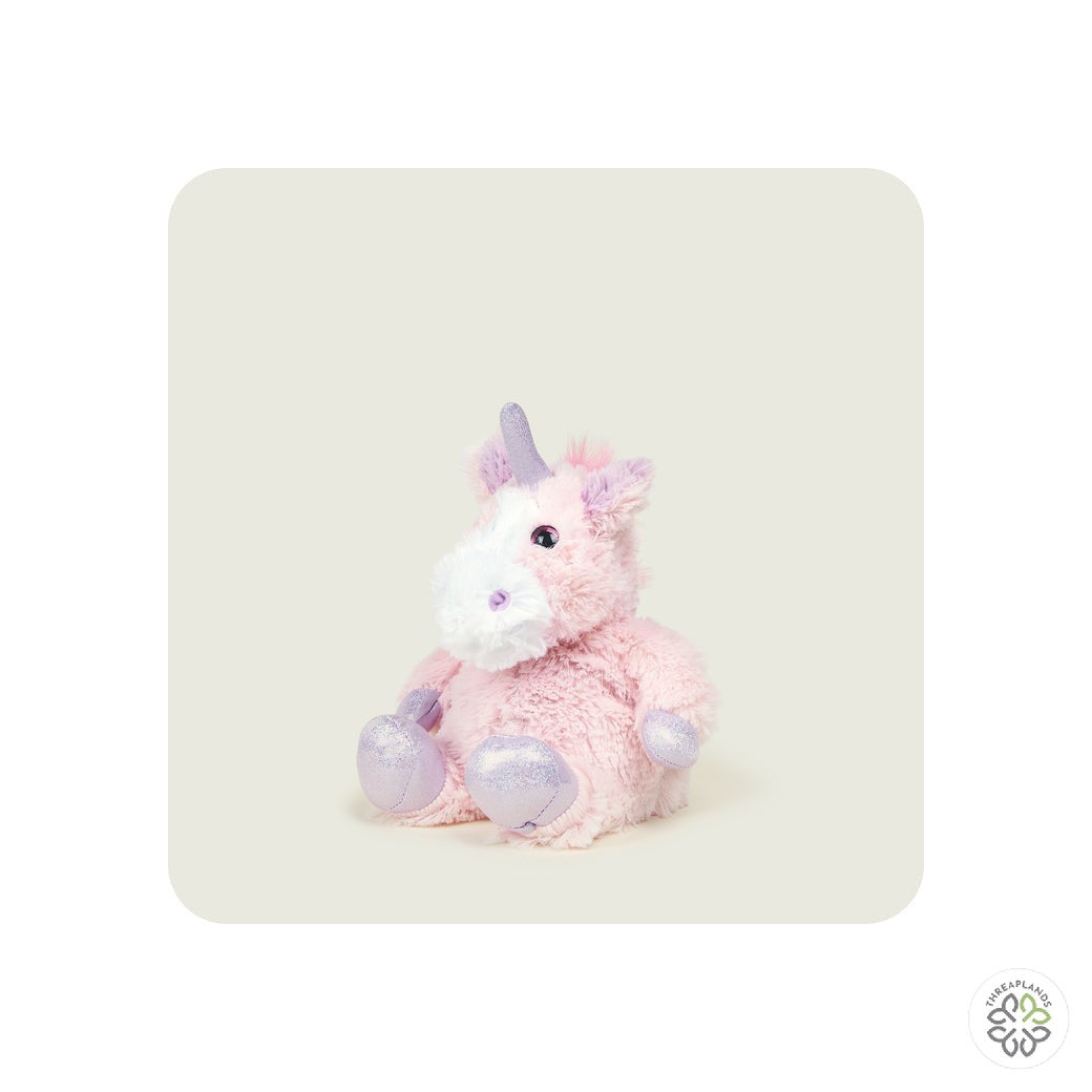 Warmies  9" Junior Sparkly Pink Unicorn Microwava [optimised-1040-watermarked]