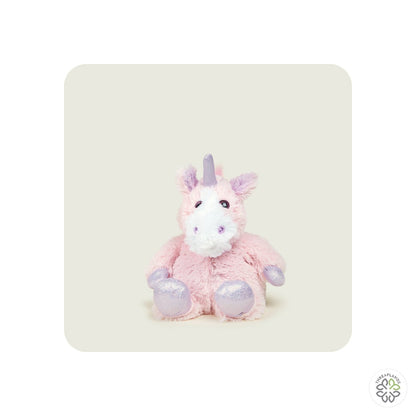 Warmies  9" Junior Sparkly Pink Unicorn Microwava [optimised-1040-watermarked]