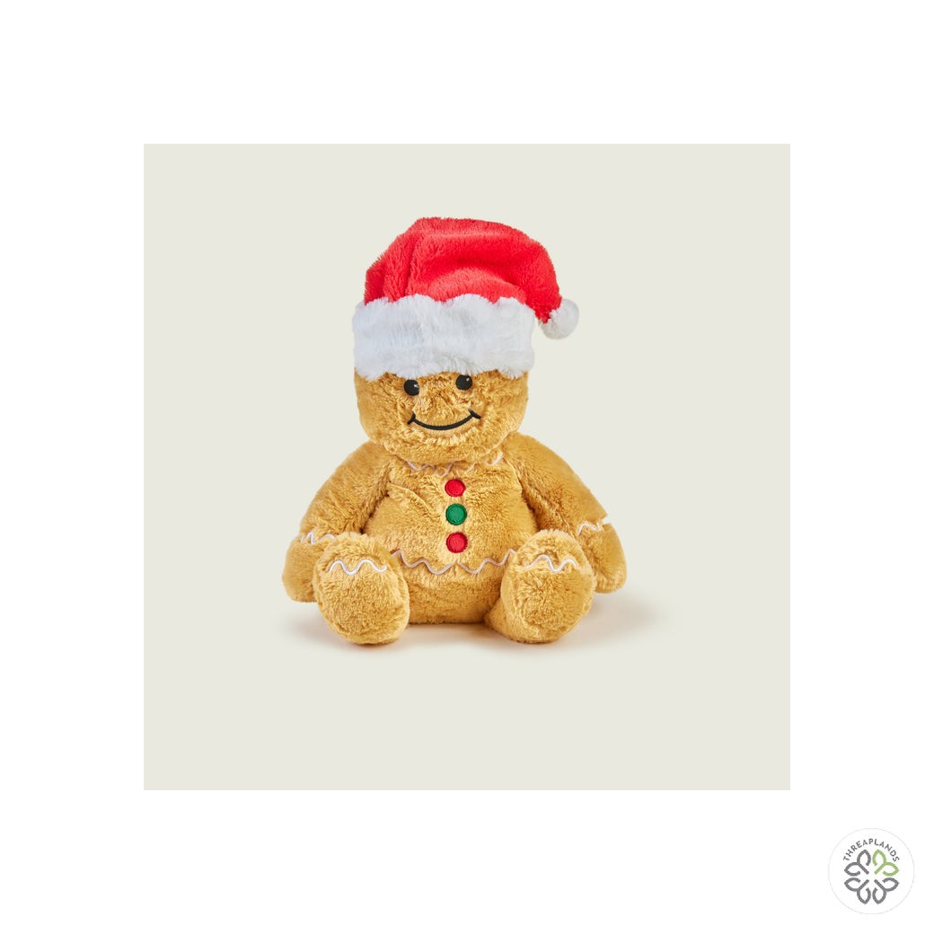 Warmies  Plush Gingerbread Man Microwavable [optimised-1040-watermarked]