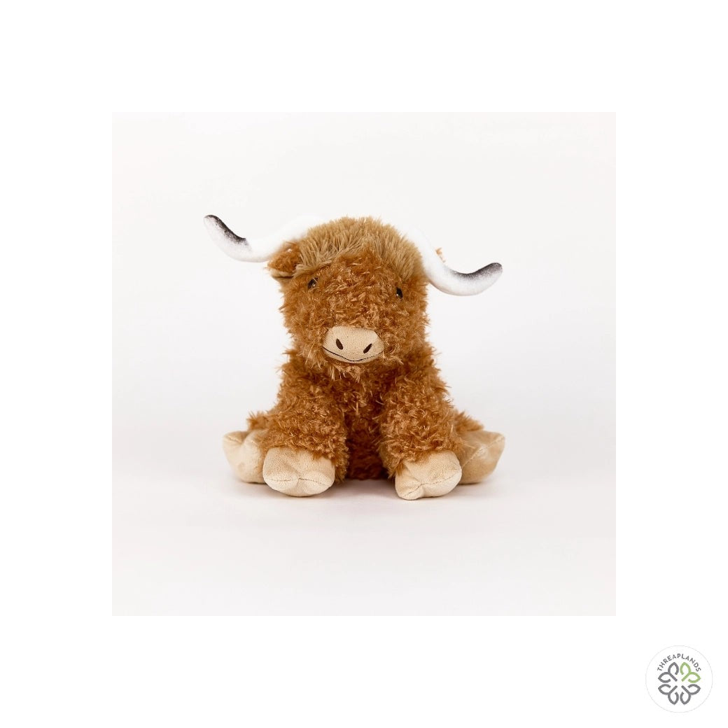Warmies  Plush Highland Cow with Horns Microwavable [optimised-1040-watermarked]