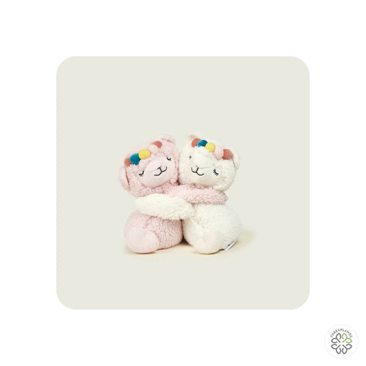 Warmies  Warm Hugs Llama in tray Microwavable [optimised-1040-watermarked]
