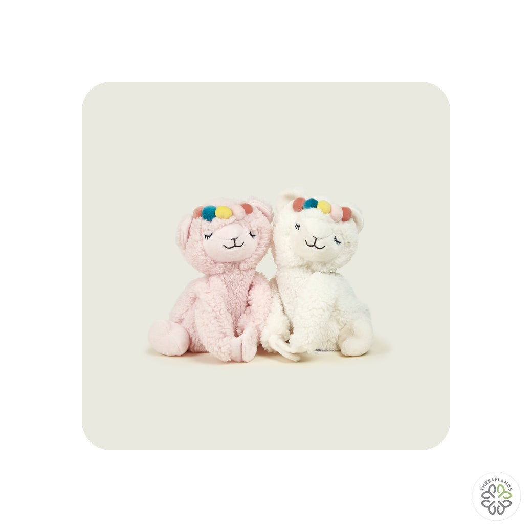 Warmies  Warm Hugs Llama in tray Microwavable [optimised-1040-watermarked]