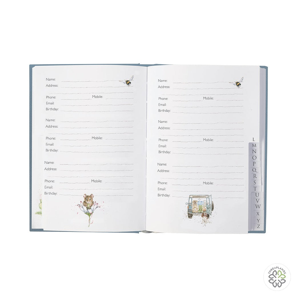 Wrendale Address Book  The Highlander [optimised-1040-watermarked]