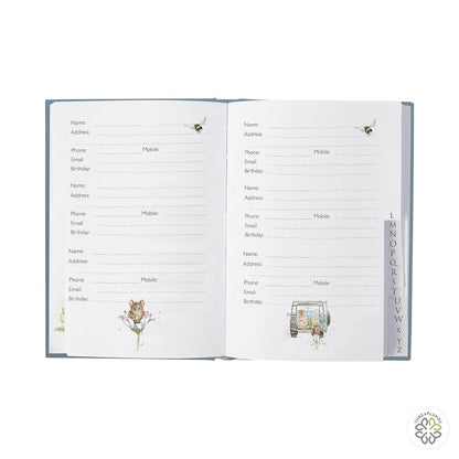 Wrendale Address Book  The Highlander [optimised-1040-watermarked]