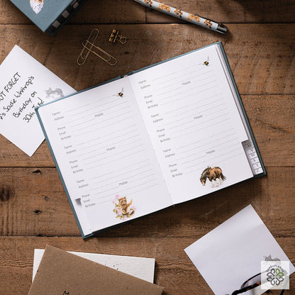 Wrendale Address Book  The Highlander [optimised-1040-watermarked]