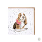 Wrendale Card - 'Just for You' Basset Hound Card [optimised-1040-watermarked]