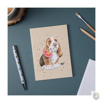 Wrendale A5 Dog Notebook - Just for You - Threaplands [optimised-1040-watermarked]