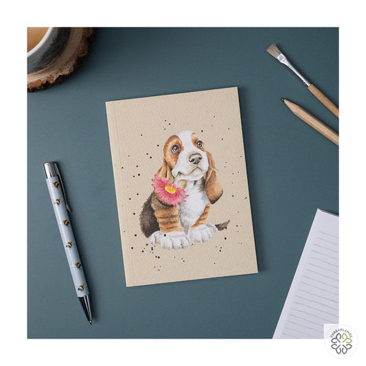Wrendale A5 Dog Notebook - Just for You - Threaplands [optimised-1040-watermarked]