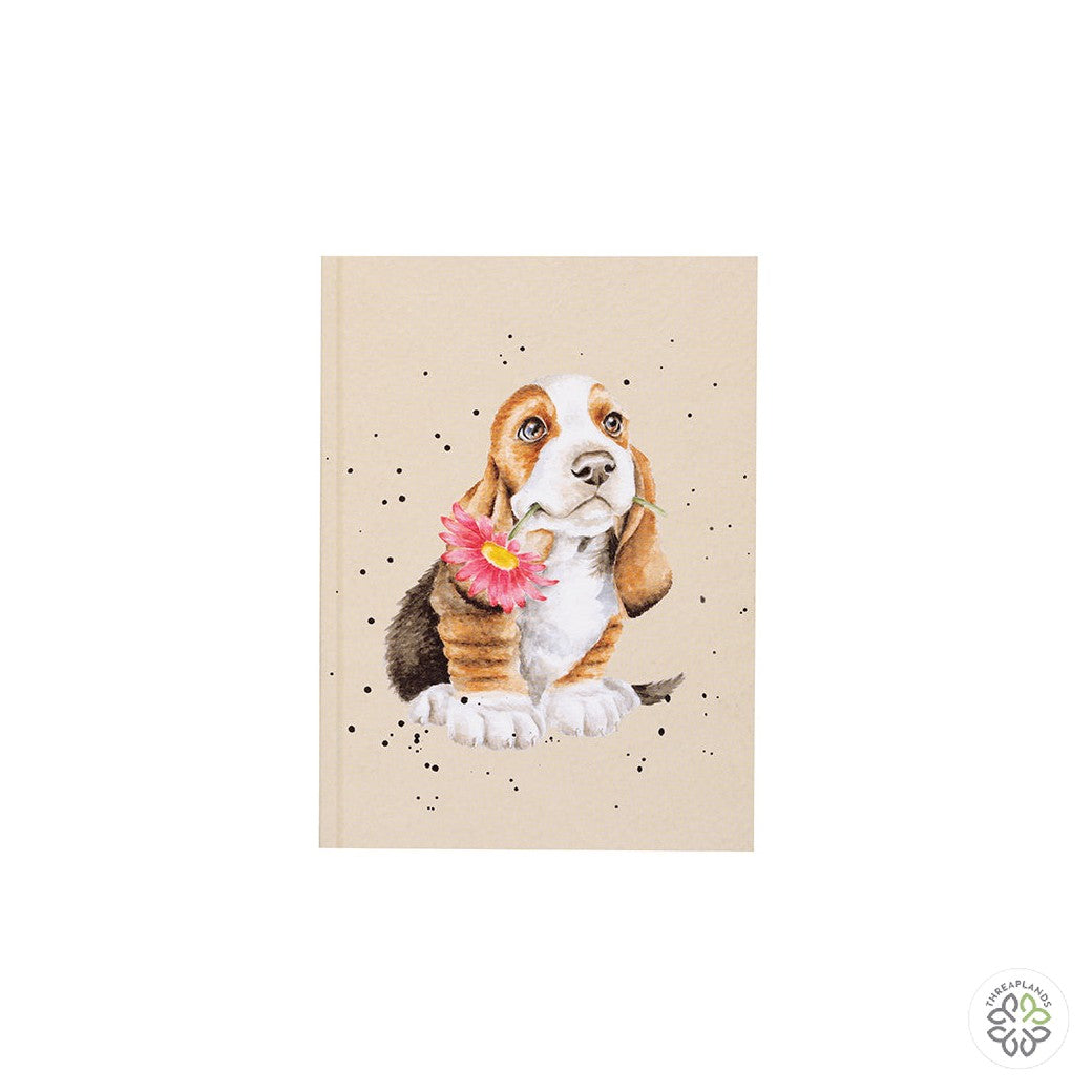 Wrendale A5 Dog Notebook - Just for You - Threaplands [optimised-1040-watermarked]