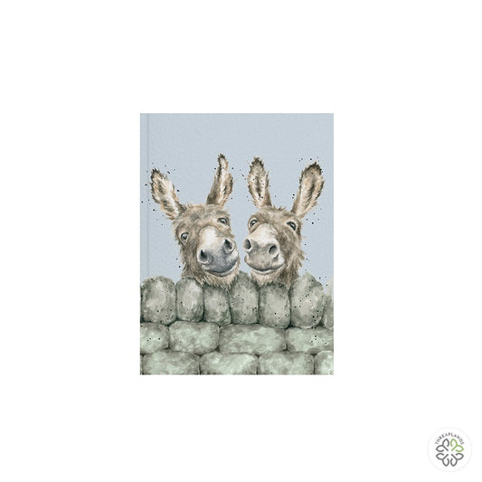 Wrendale A5 Donkey Notebook - Heehaw [optimised-1040-watermarked]