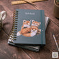 Wrendale A5 Fox Notebook - Snug as a Cub - Threaplands [optimised-1040-watermarked]
