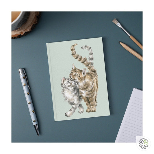 Wrendale A6 Cat Notebook - Feline Good [optimised-1040-watermarked]