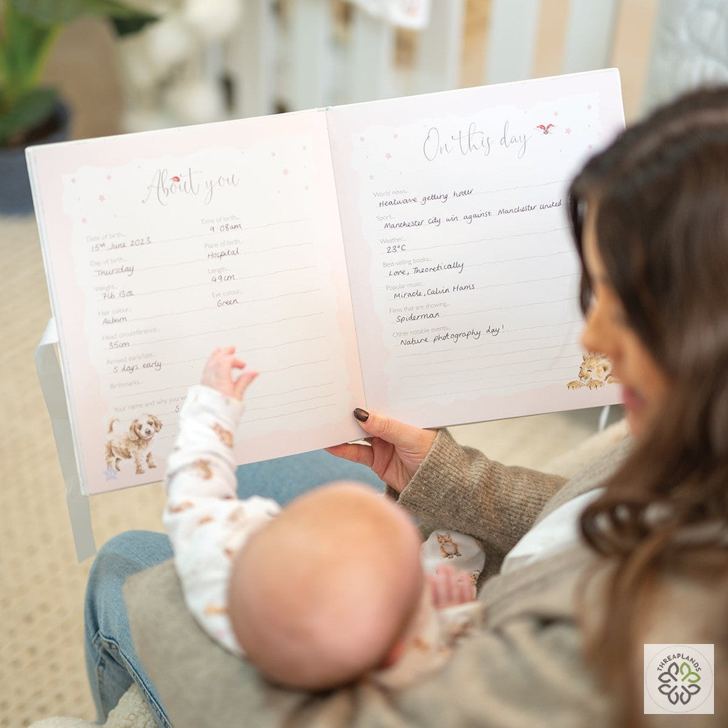 Wrendale Baby Record Book - Baby Animals [optimised-1040-watermarked]