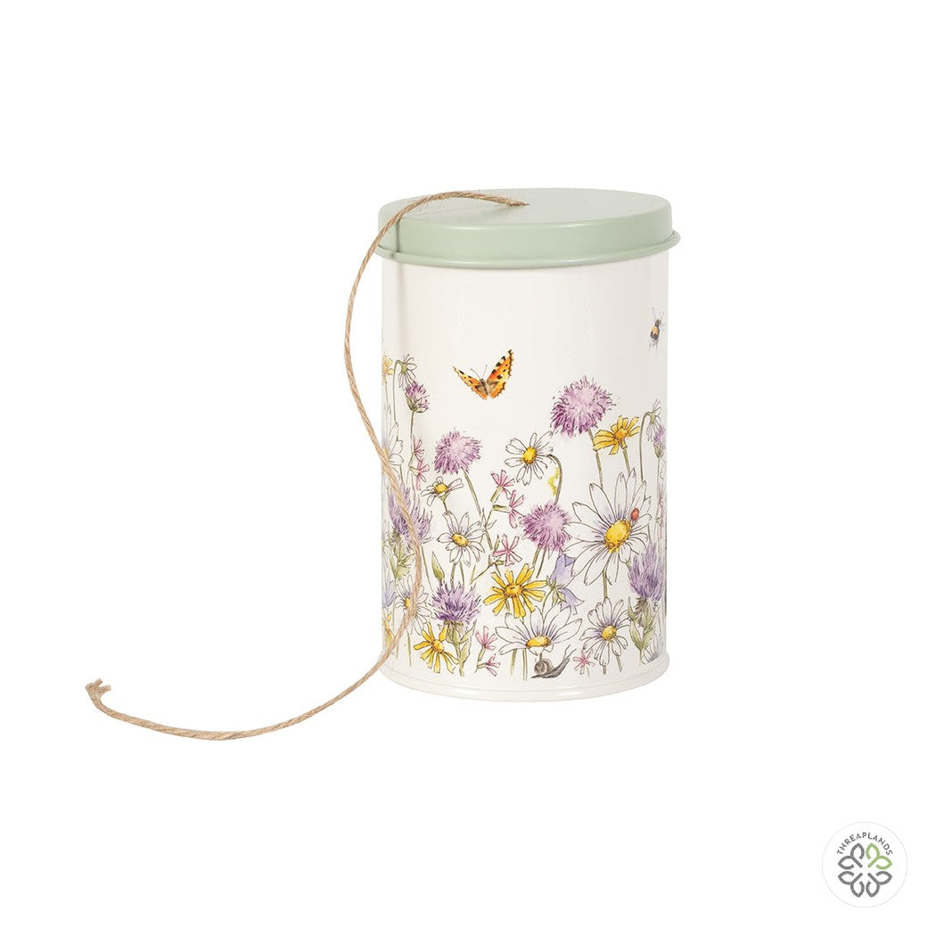 Wrendale Bee Garden String Tin - Just Bee-cause [optimised-1040-watermarked]