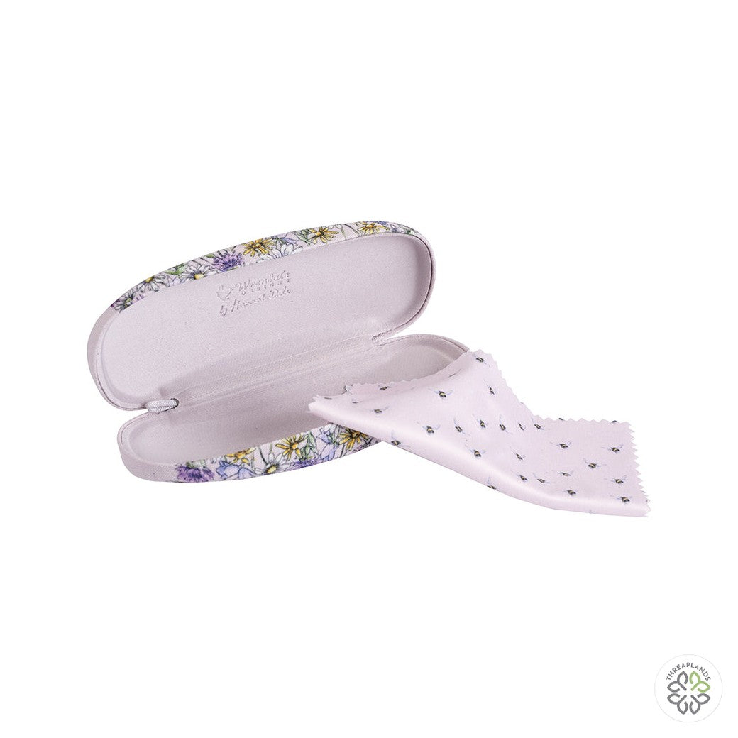 Wrendale Bee Glasses Case - Just Bee-cause - Threaplands [optimised-1040-watermarked]