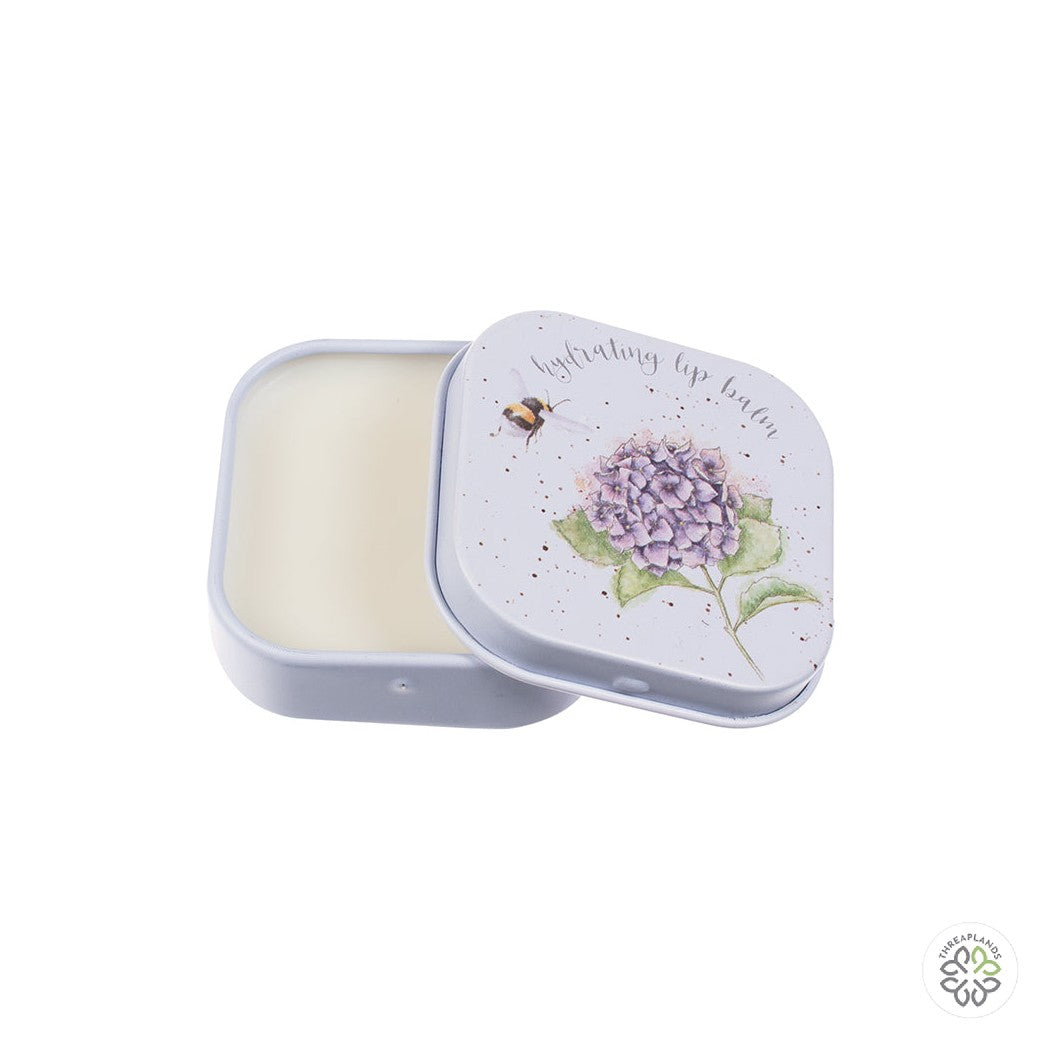 Wrendale Bee Lip Balm - Hydrangea (Blue) - Threaplands [optimised-1040-watermarked]