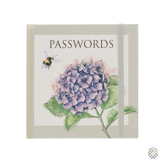 Wrendale Bee Password Journal - Busy Bee - Threaplands [optimised-1040-watermarked]