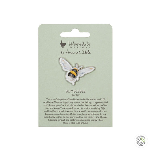 Wrendale Bee Pin Badge - Flight od the Bumblebee [optimised-1040-watermarked]