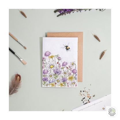Wrendale Bee Seed Card - Just Bee-Cause [optimised-1040-watermarked]