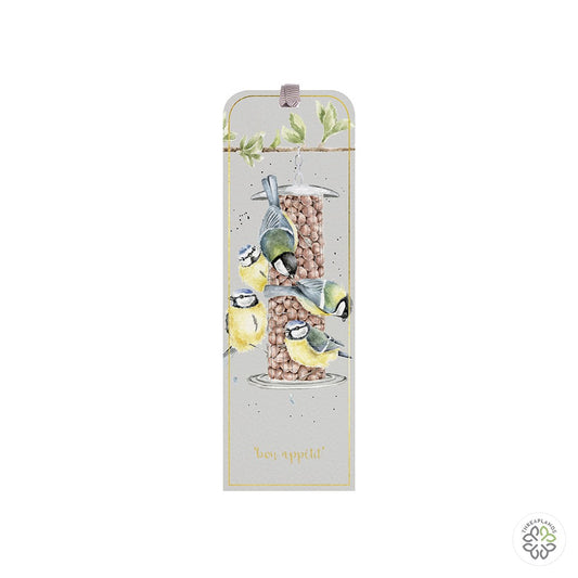 Wrendale Blue Tit Bookmark - Bon Appetit - Threaplands [optimised-1040-watermarked]