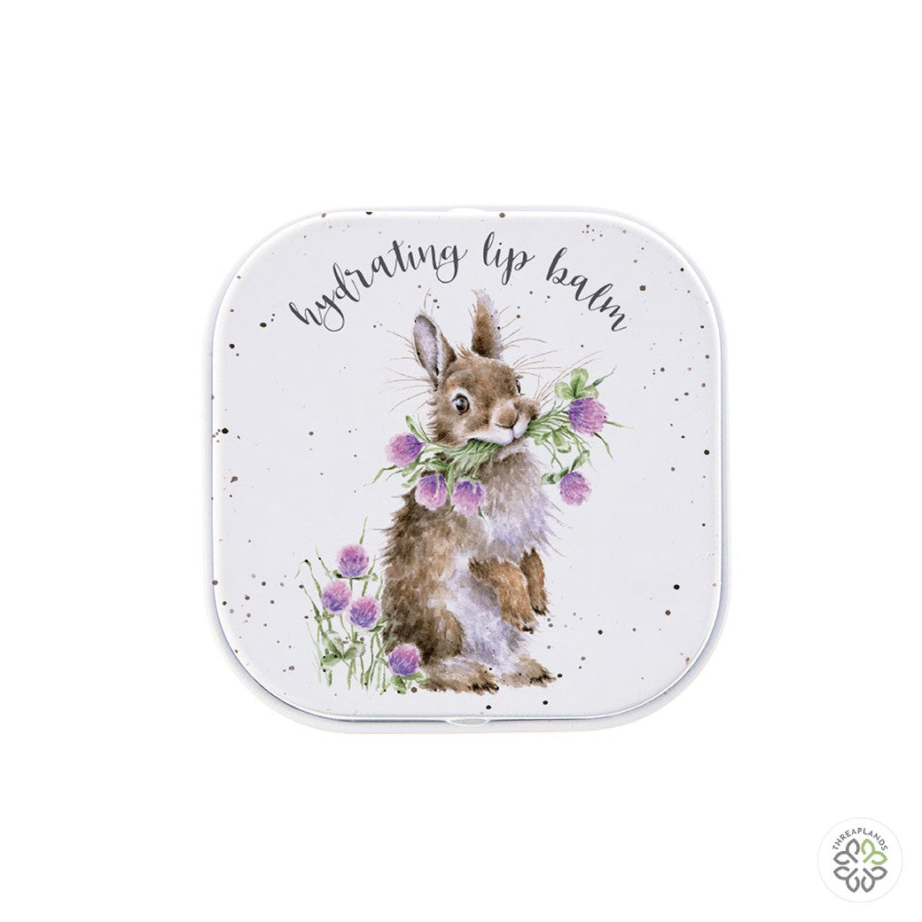 Wrendale Bunny Lip Balm - Head Clover Heels - Threaplands [optimised-1040-watermarked]
