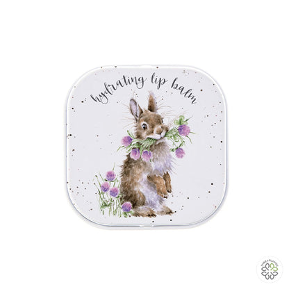 Wrendale Bunny Lip Balm - Head Clover Heels - Threaplands [optimised-1040-watermarked]