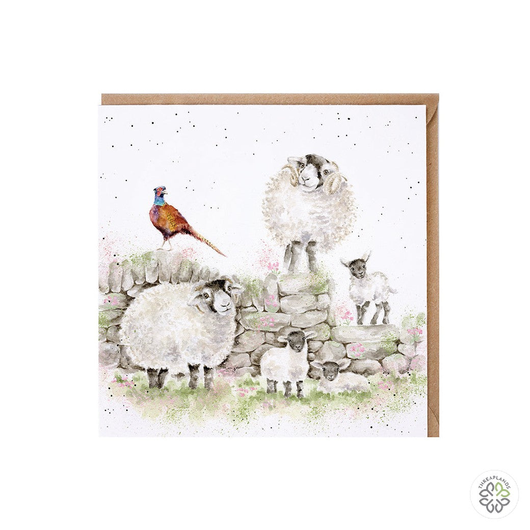 Wrendale Card - Green Pastures [optimised-1040-watermarked]