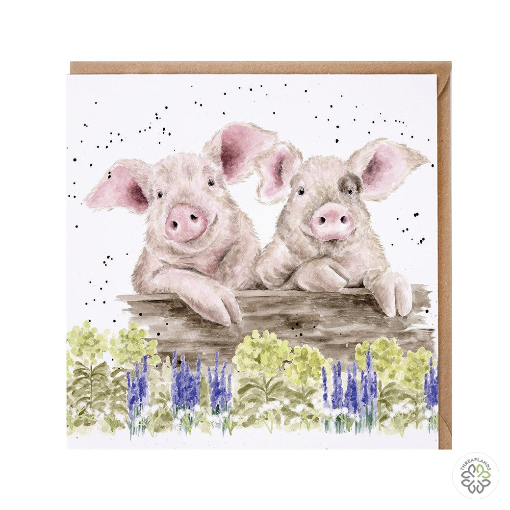 Wrendale Card - Nosy Neighbours [optimised-1040-watermarked]