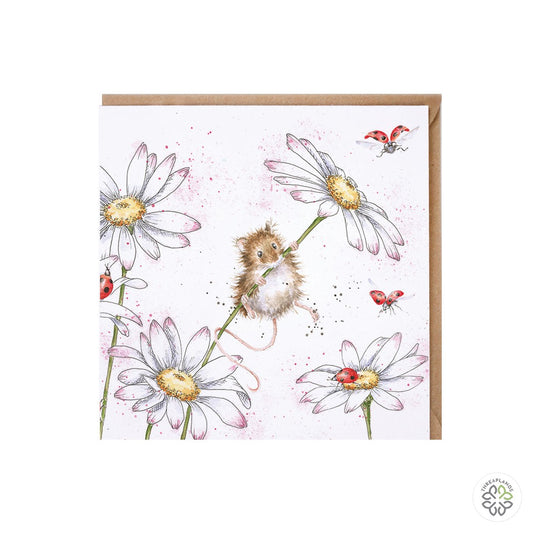 Wrendale Card - Oops A Daisy - Threaplands [optimised-1040-watermarked]